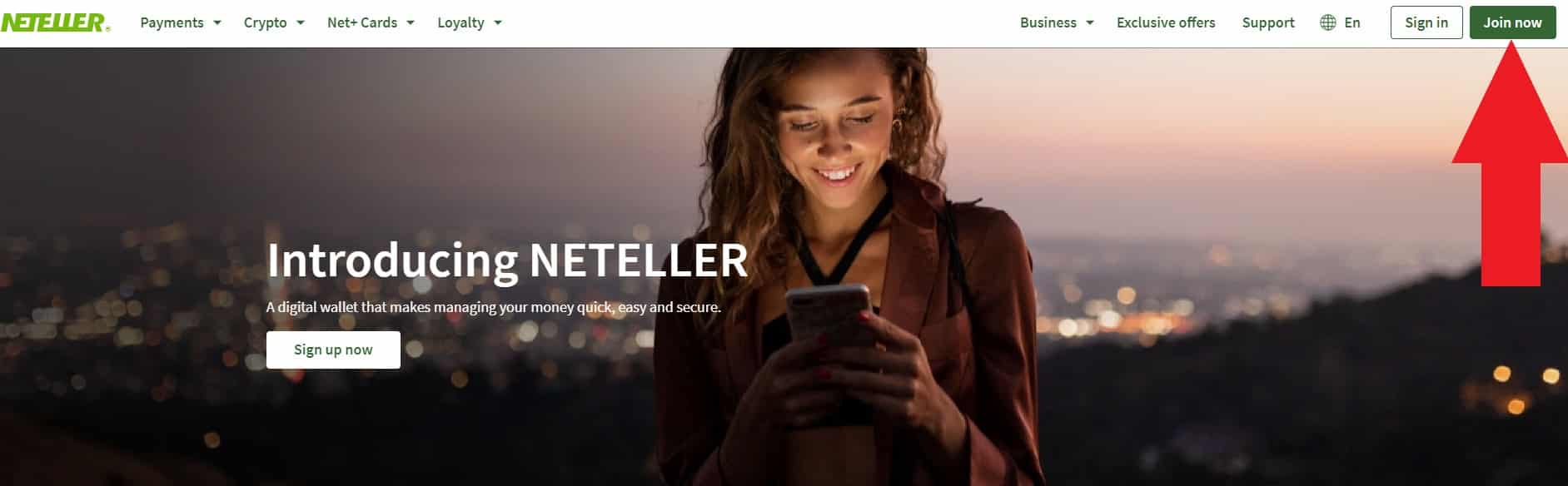 Neteller registrace