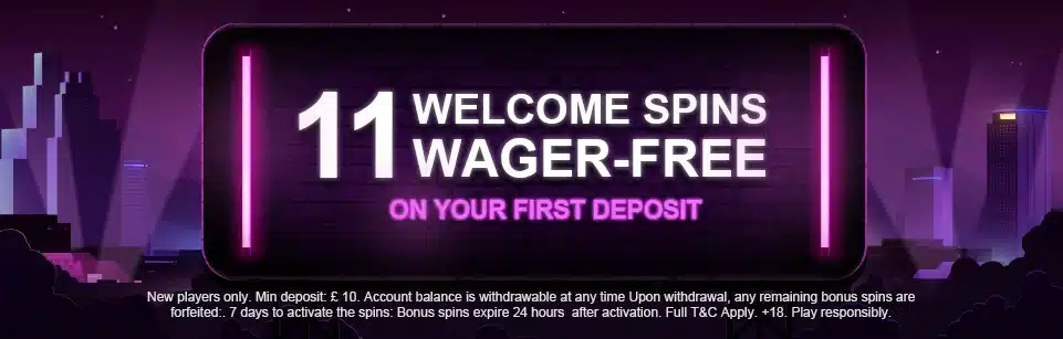 Mr.Vegas bonus - free spins for registration - sign up bonus