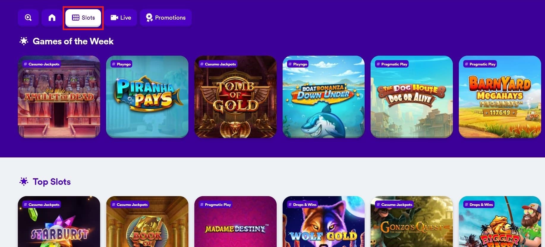 Slots You Can Play With Casumo Casino Welcome Bonus