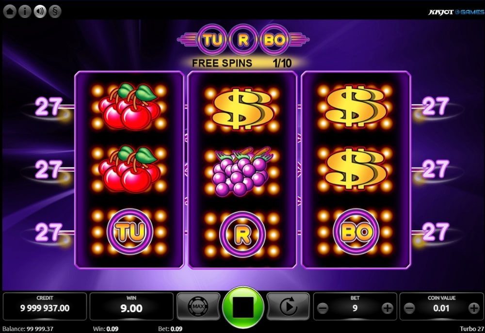 Free Spins Turbo 27