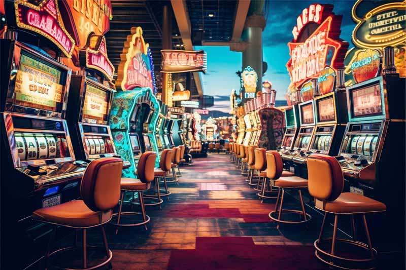 Retro slots in Vegas