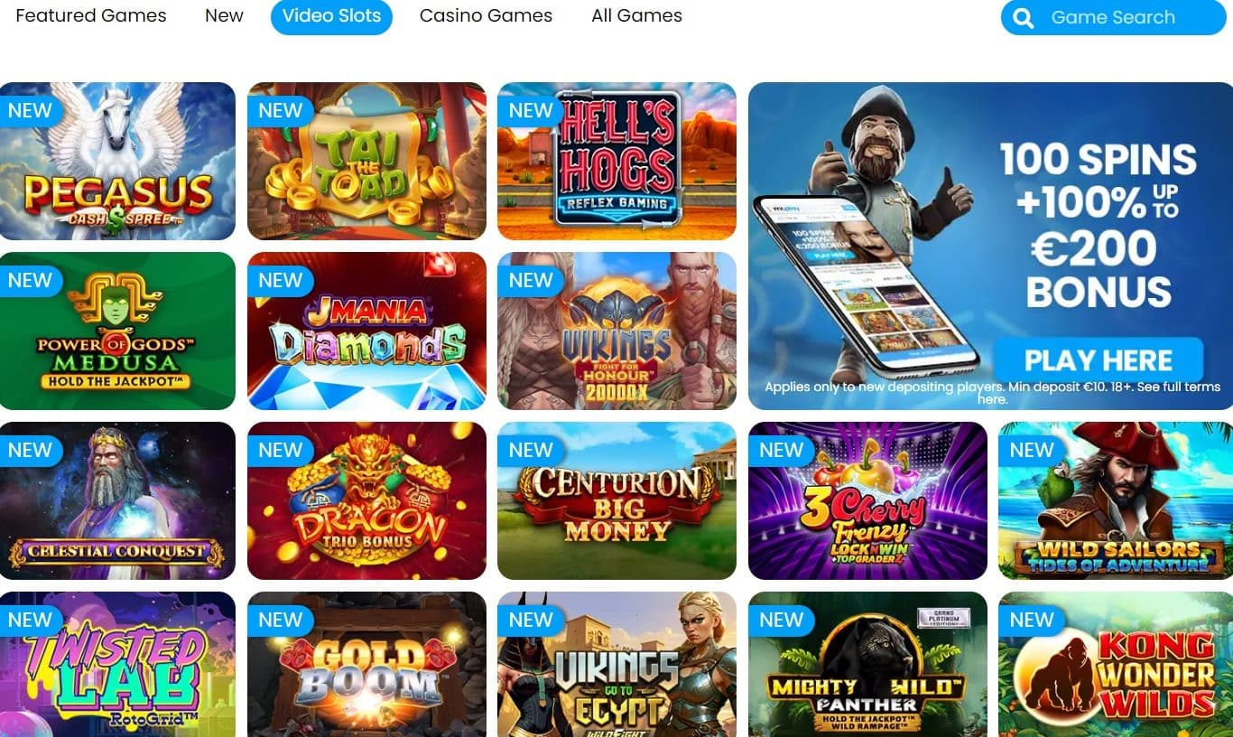 Overview of Mr Play Casino slot games