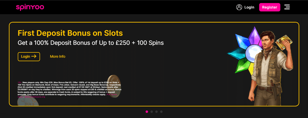 Spinyoo casino welcome bonus