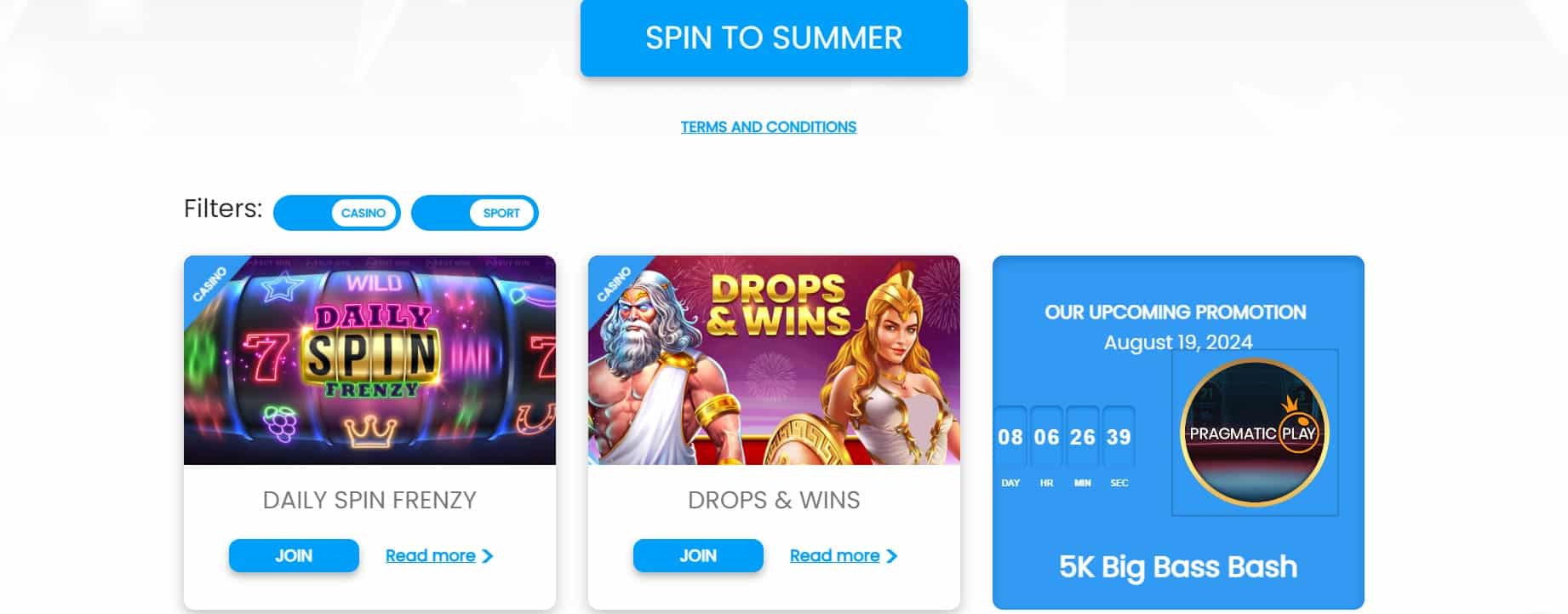 Mr.Play Casino Rewards