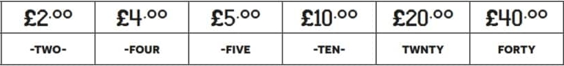 Prize Symbols and Prize Captions for GAME 2