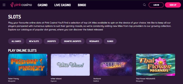 Pink Casino Slots