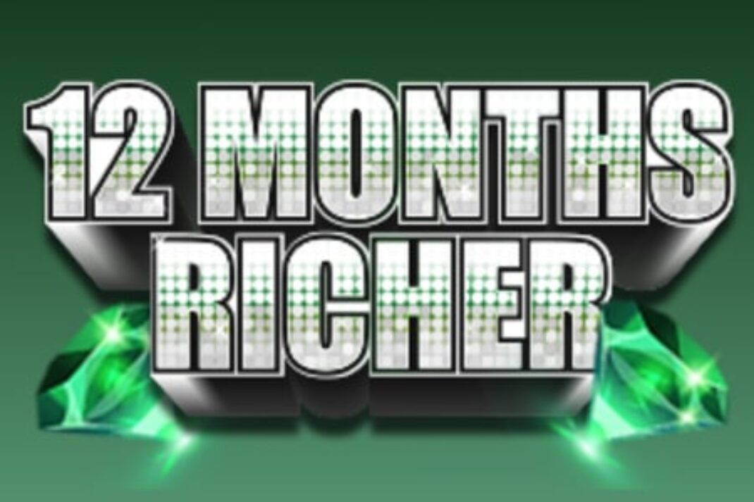 Online scratch card 12 Months Richer Emerald