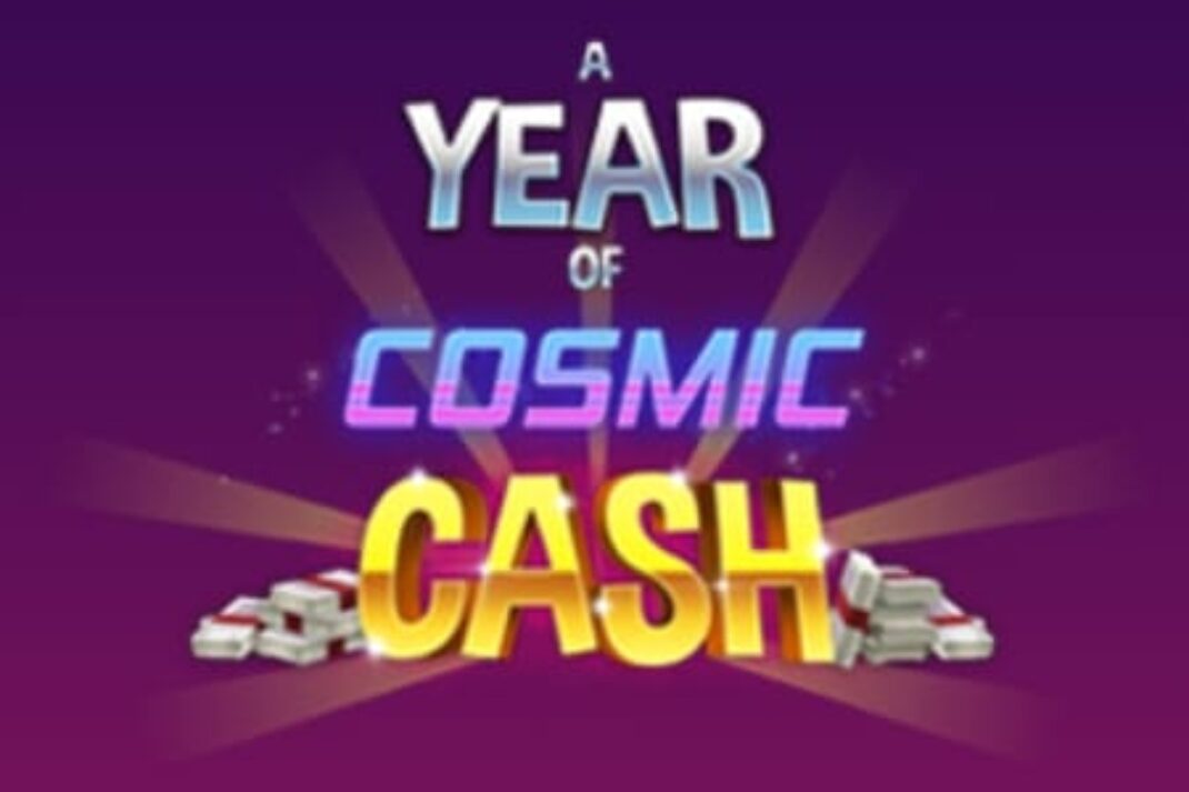 Online scratch card A Year Of Cosmic Cash