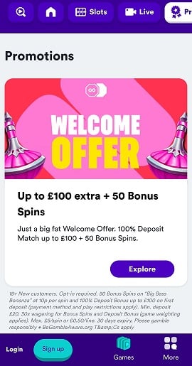 Casumo Casino App Bonuses