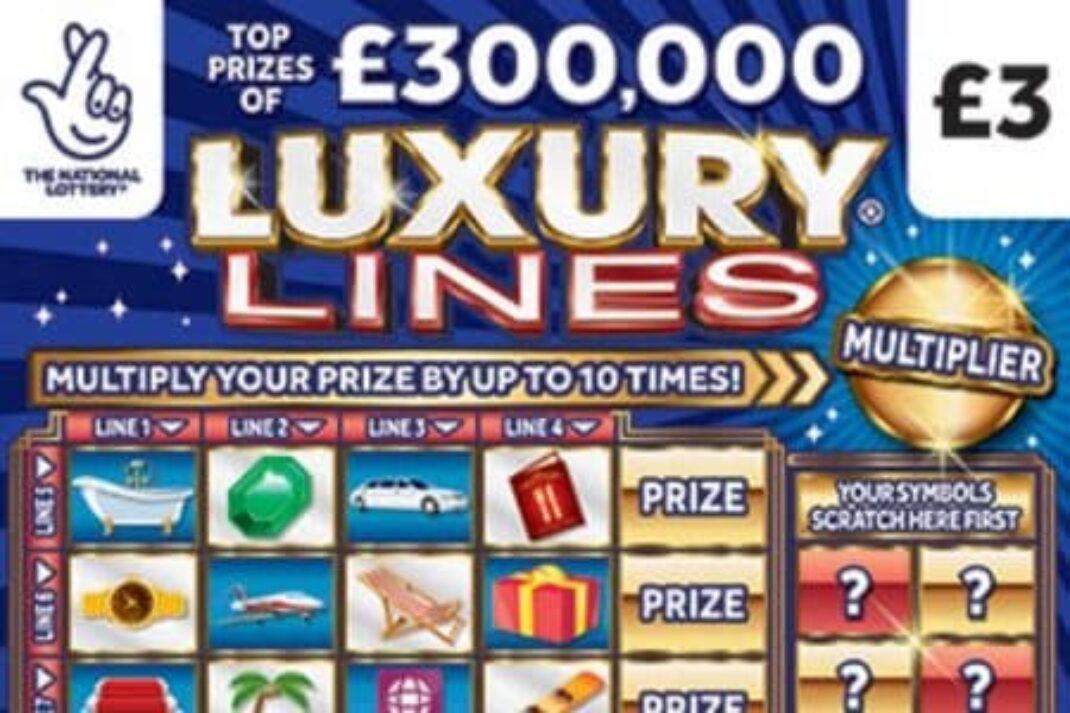 Scratch card Luxury Lines