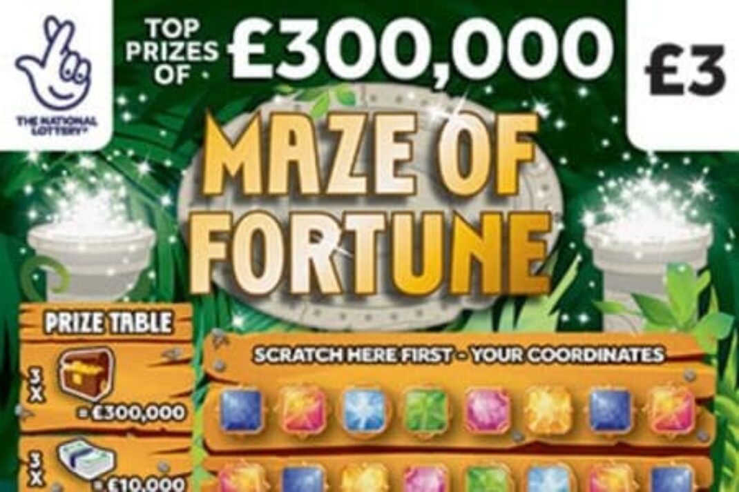 Scratch card Maze Of Fortune