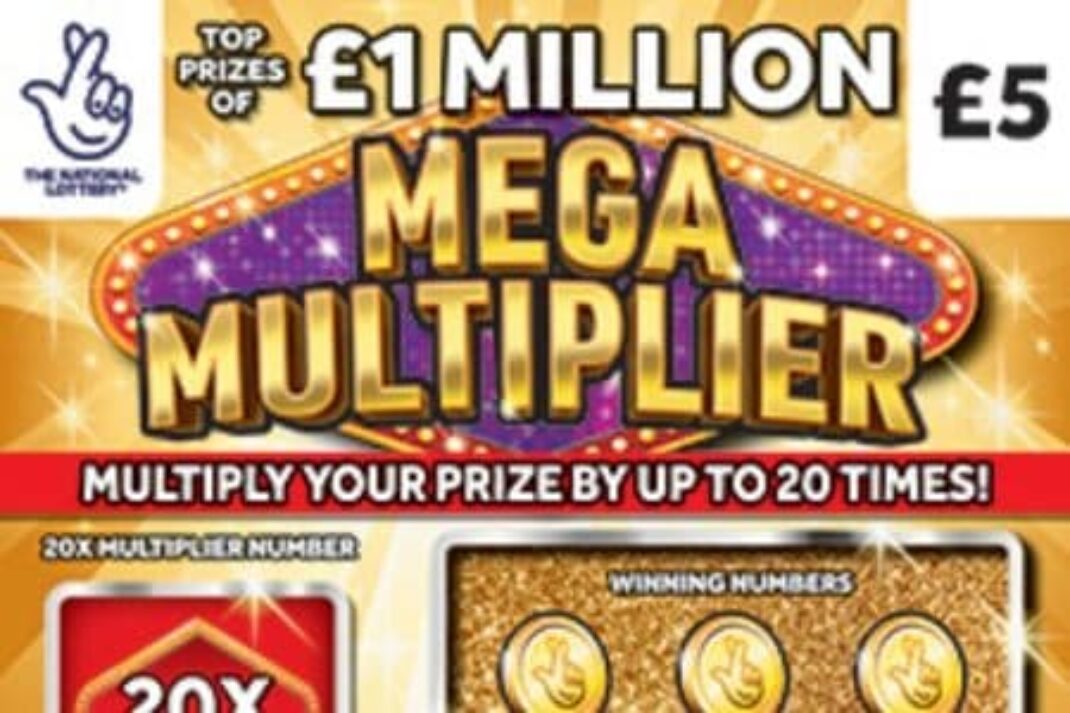 Scratch card Mega Multiplier