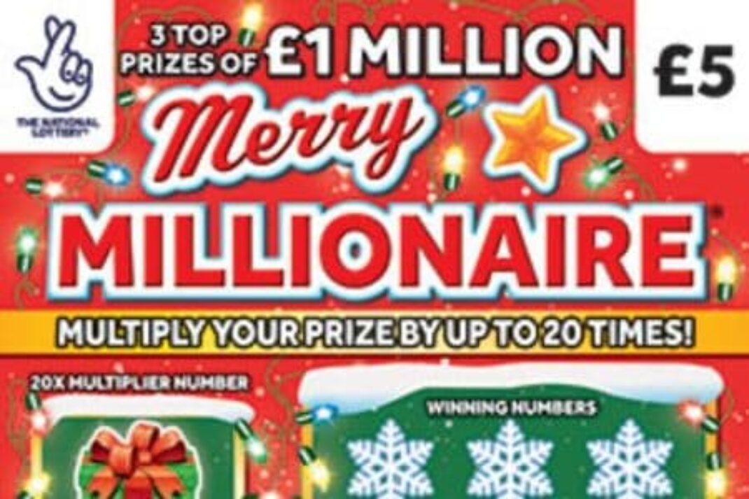 Scratch card Merry Millionaire