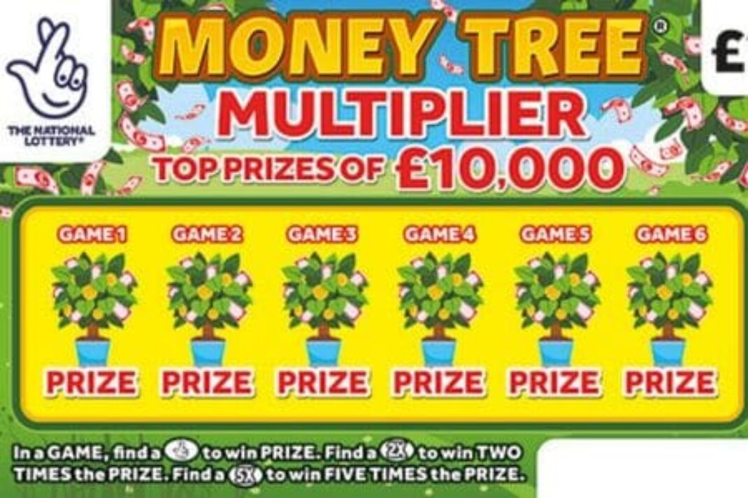 Scratch card Money Tree Multiplier