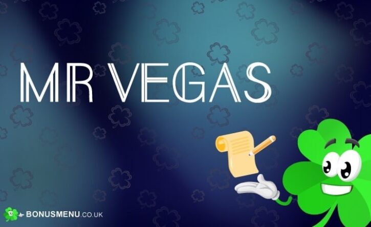 Mr.Vegas registration and login instructions