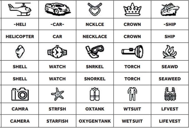 Play symbols GAME 4