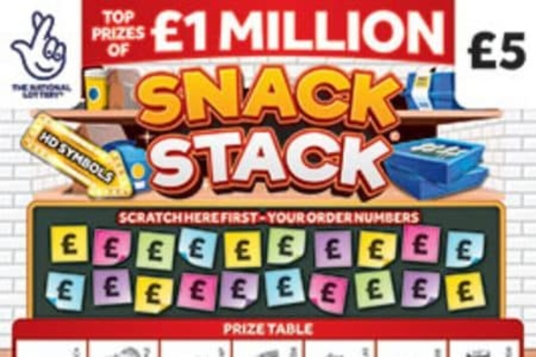 Scratch card Snack Stack