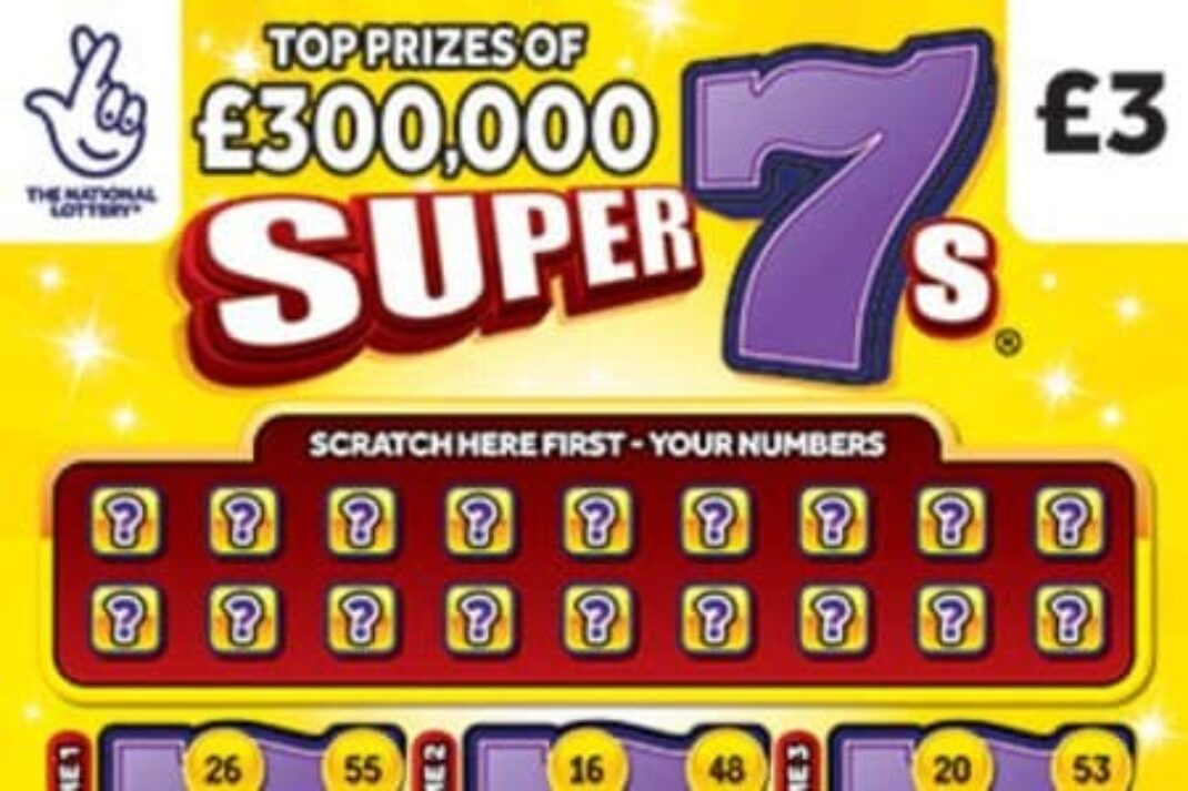 Scratch card Super 7s