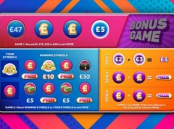 Win £5, £10, £20 or £50 Silver - Bonus game