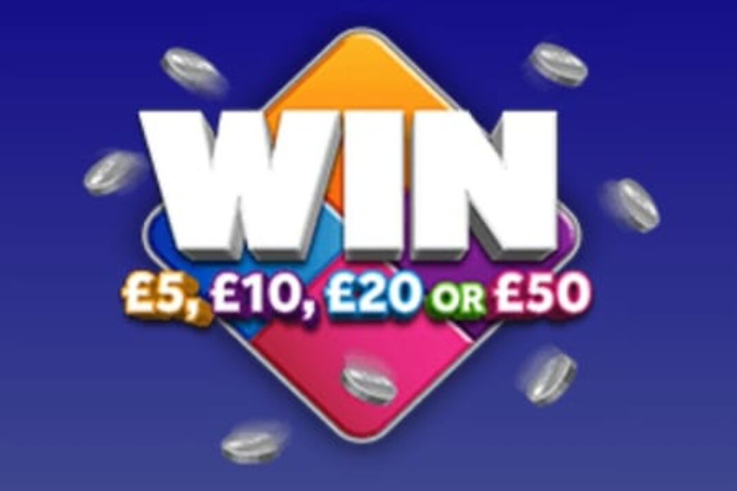 Online scratch card Win £5, £10, £20 or £50 Silver