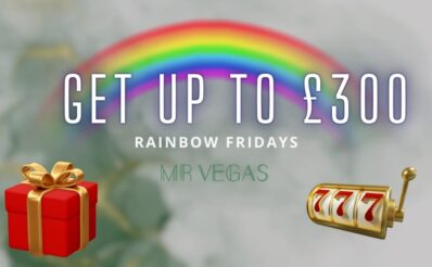 Get up to £300 at Mr. Vegas casino!