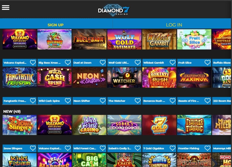 Diamond 7 Casino UK