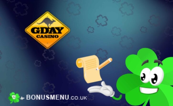 Gday Casino registration review