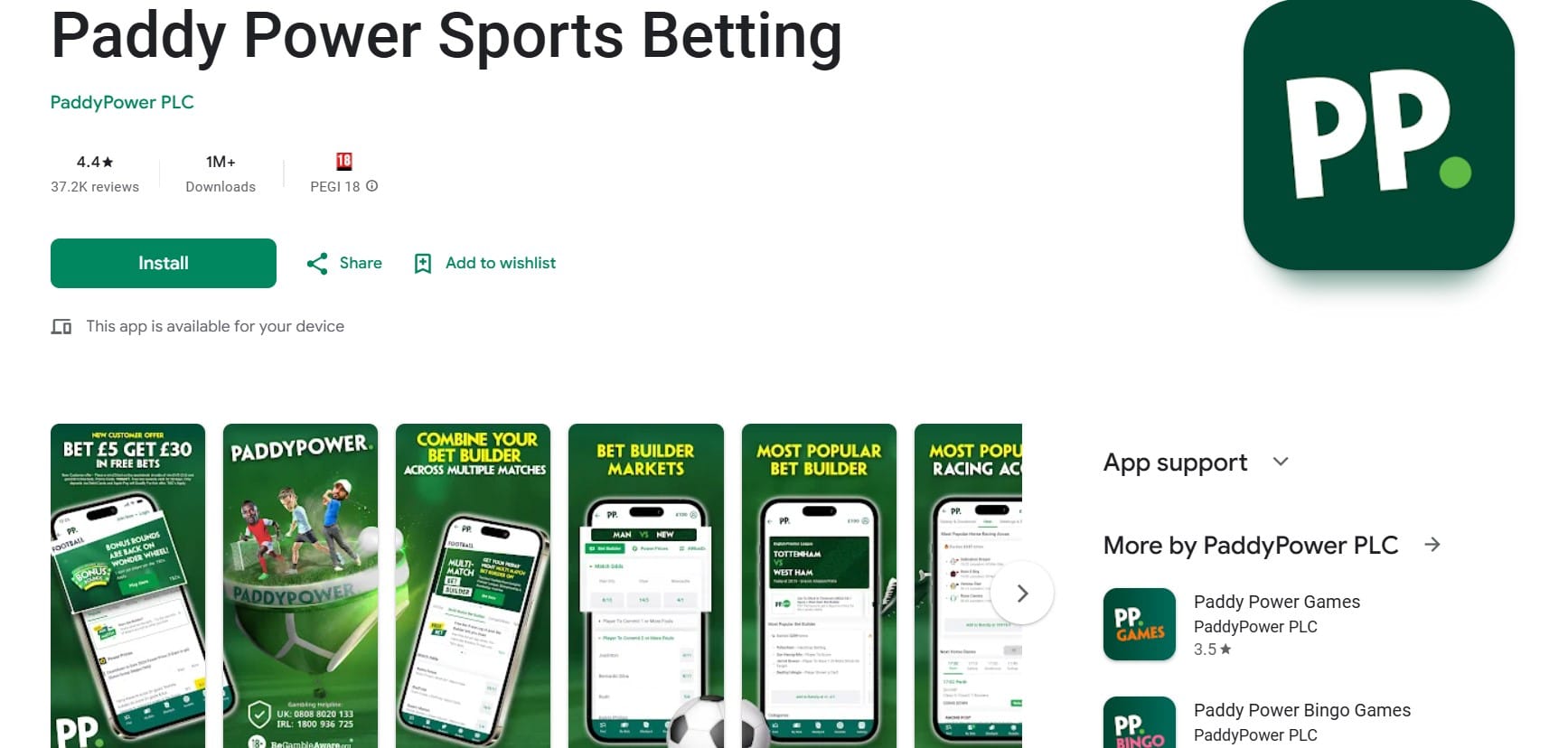 Paddy Power App Download