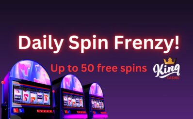 King Casino Daily Free Spins Frenzy