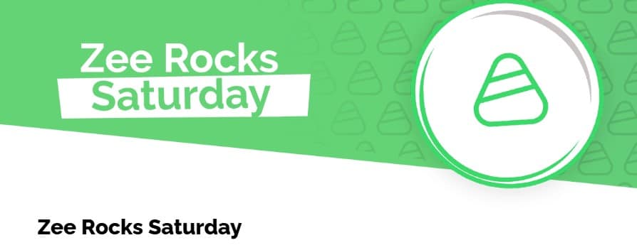 It's Zee Rocks Saturday Promo!