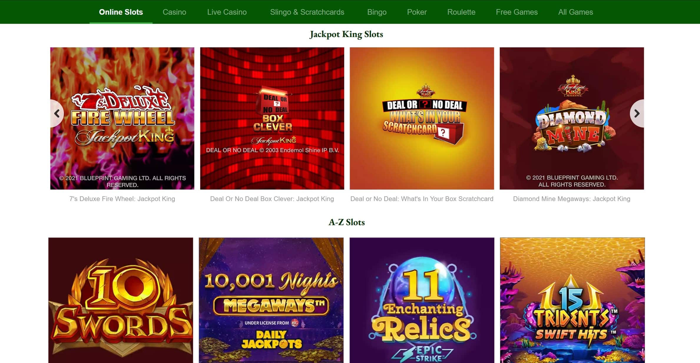 Rainbow Riches Online Slots