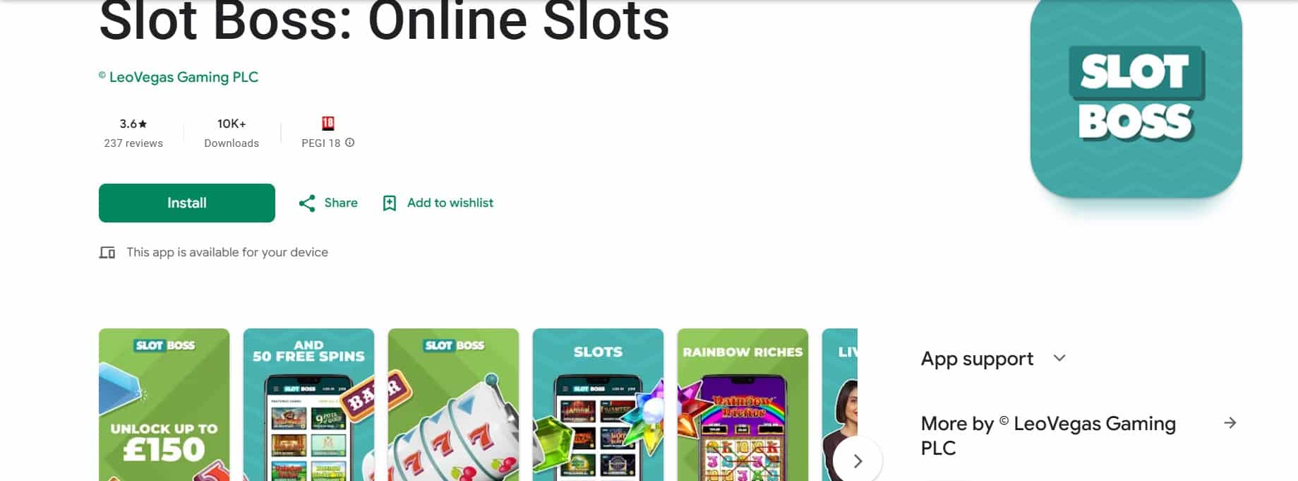 Slotboss Casino Mobile App Overview