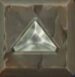 Symbol White triangle slot Gem Rocks by Yggdrasil