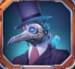 Symbol Man with a bird mask slot Cazino Cosmos by Yggdrasil