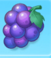 Symbol Grapes slot Sunny Shores by Yggdrasil