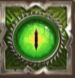 Symbol Green Eye slot Double Dragons by Yggdrasil