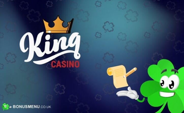 How to sign up and login into King Casino