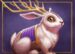 Symbol White rabbit with antlers slot Nirvana by Yggdrasil