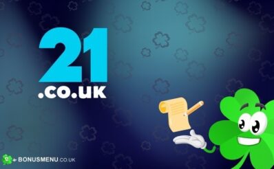 21.co.uk Welcome bonus