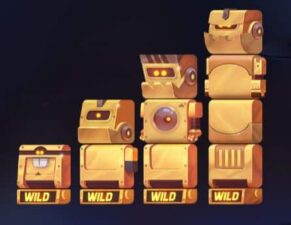 Symbol WILD Symbol slot Wild Robo Factory by Yggdrasil