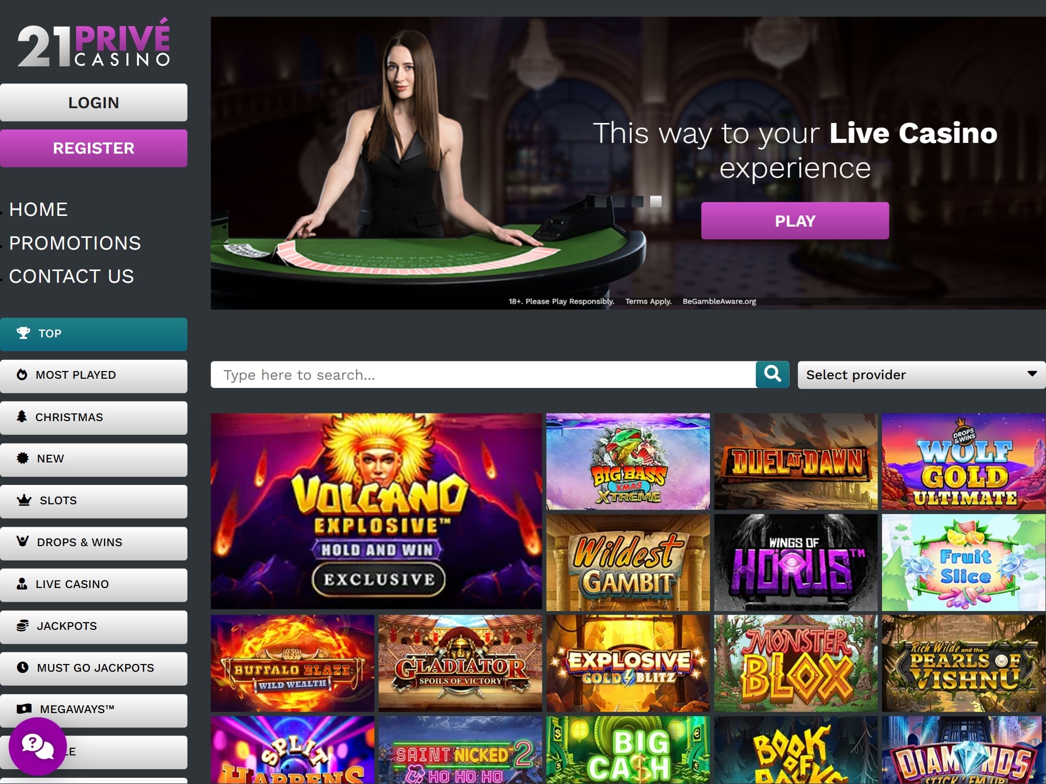 21Prive UK Casino