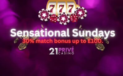 21Prive Casino Sunday Promo