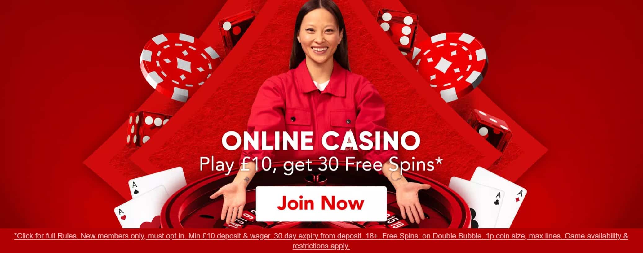 30 FS Welcome Offer at Virgin Games