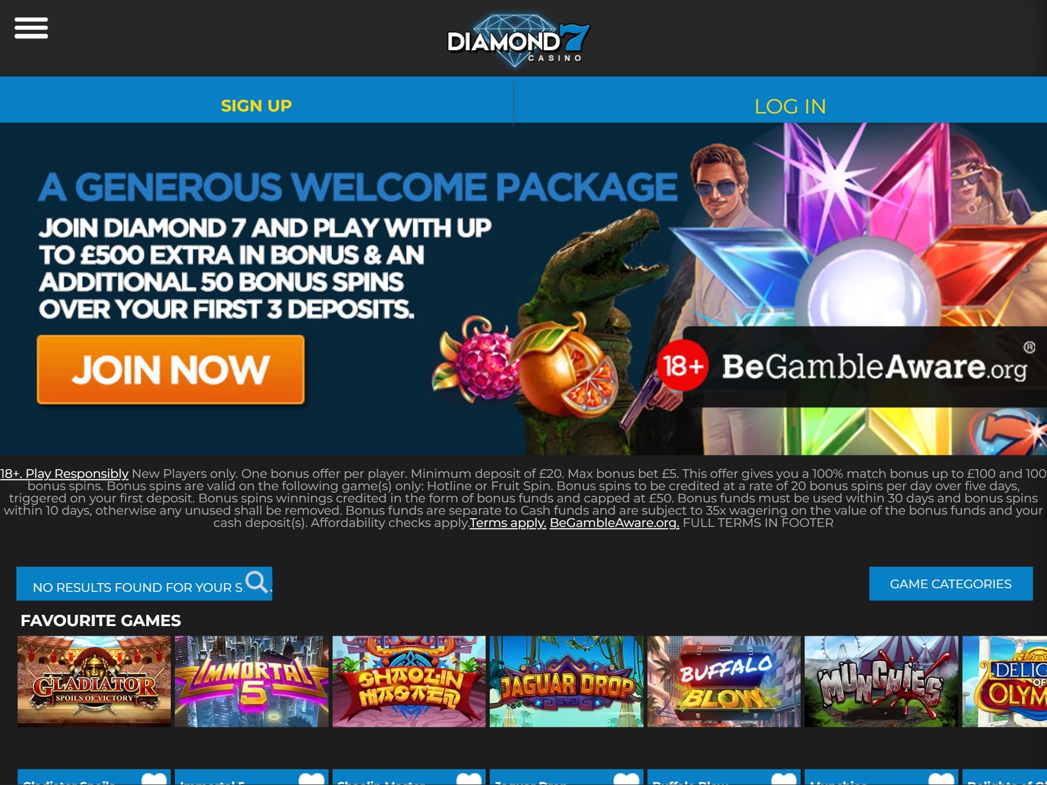 Diamond 7 online casino