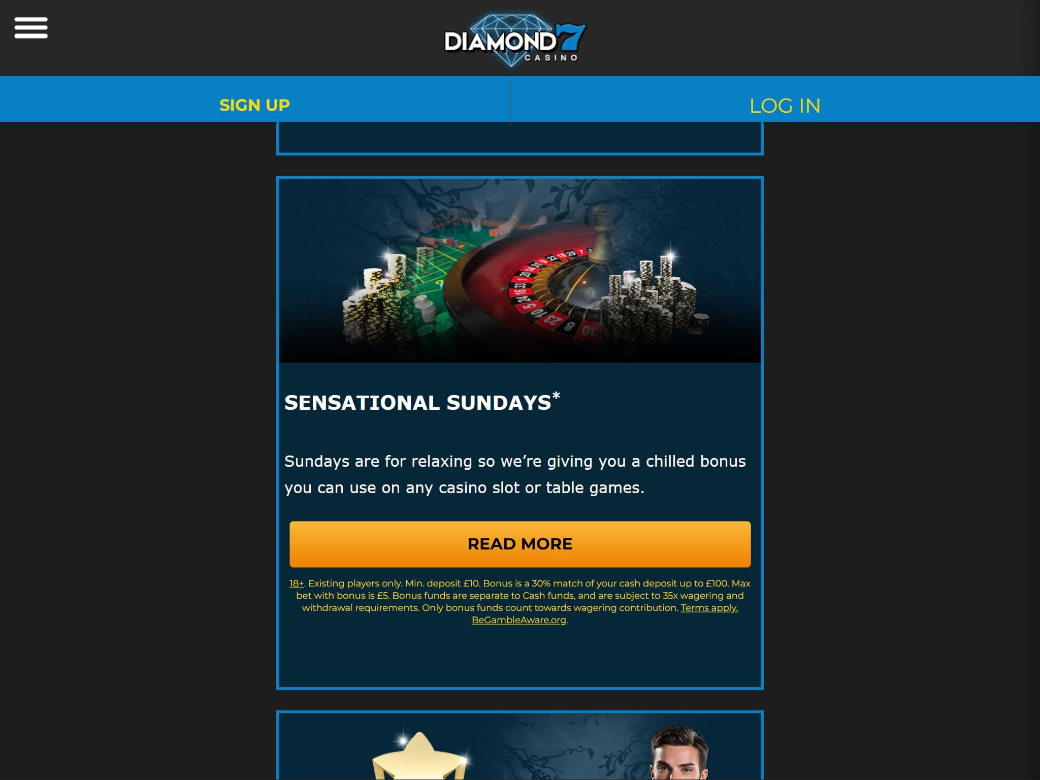 Diamond 7 Casino Reload Bonus