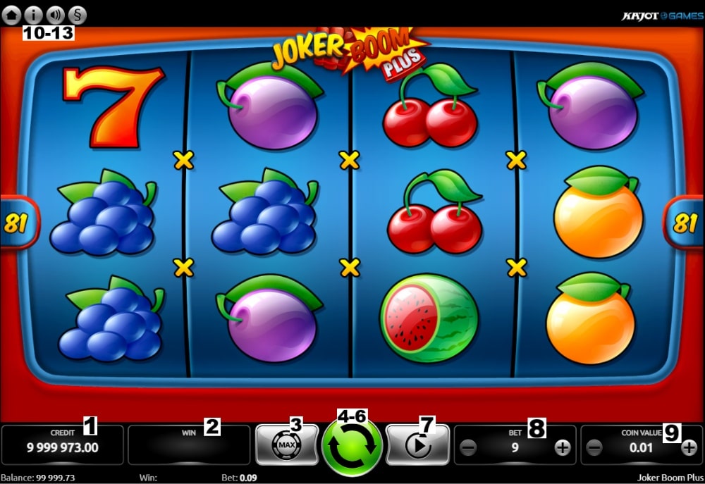 How to play online slot Joker Boom Plus