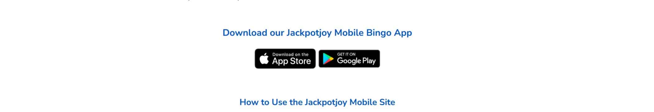 Jackpot Joy Casino App Download Links