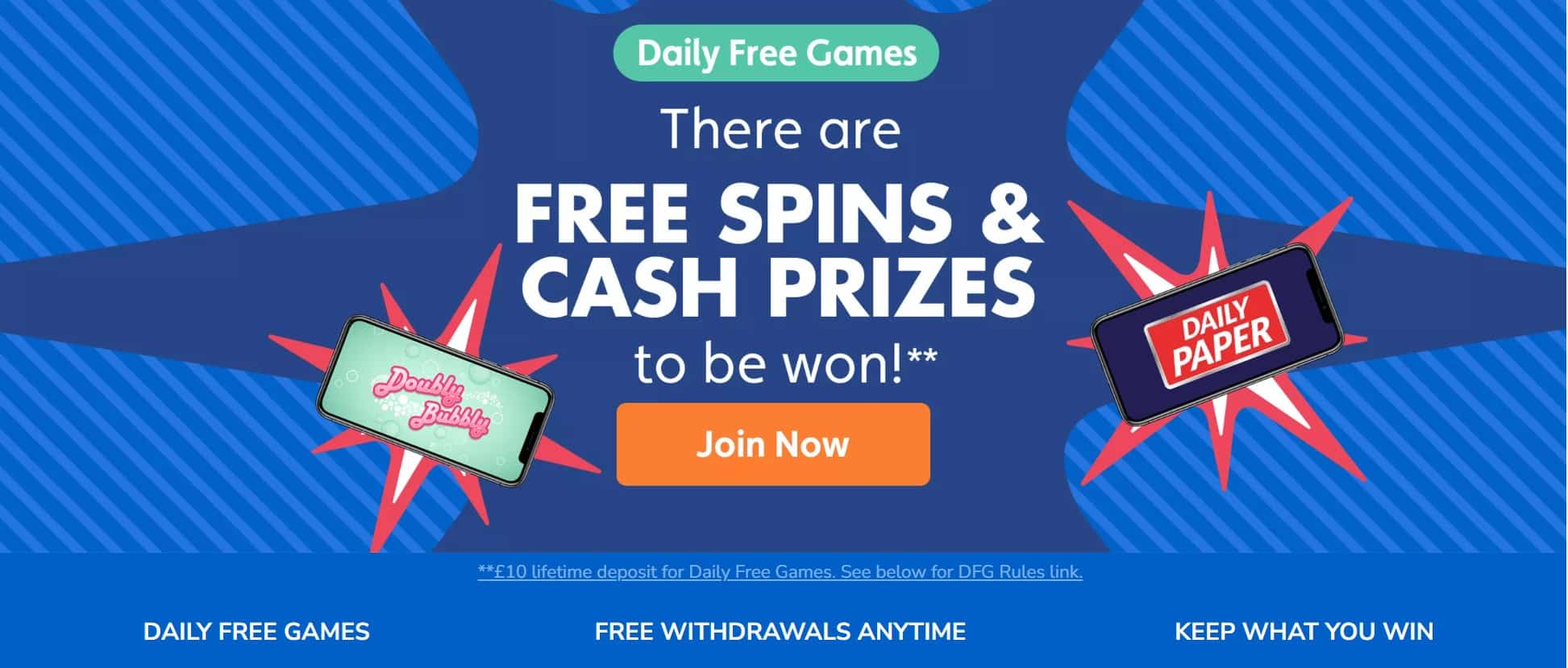 Free Games at Jackpot Joy