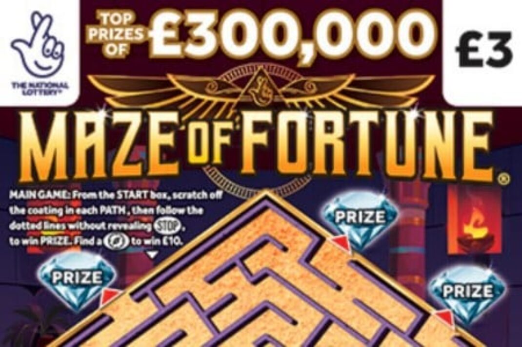 Scratch card Maze Of Fortune