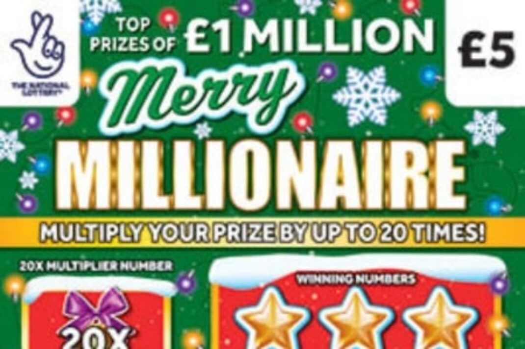 Scratch card Merry Millionaire